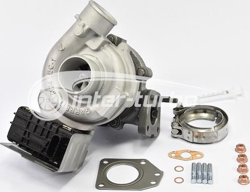 INTER-TURBO IT-763147 - Charger, charging system autospares.lv