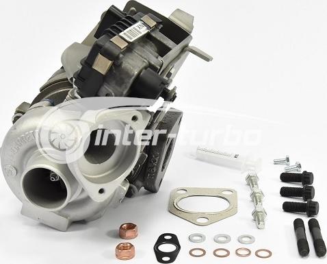 INTER-TURBO IT-762965 - Charger, charging system autospares.lv