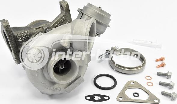 INTER-TURBO IT-709836 - Charger, charging system autospares.lv