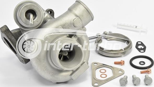 INTER-TURBO IT-700625 - Charger, charging system autospares.lv