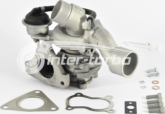 INTER-TURBO IT-701072 - Charger, charging system autospares.lv