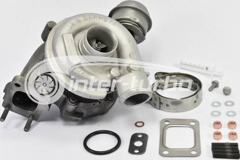 INTER-TURBO IT-707114 - Charger, charging system autospares.lv