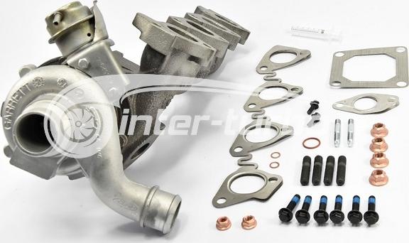 INTER-TURBO IT-713517 - Charger, charging system autospares.lv