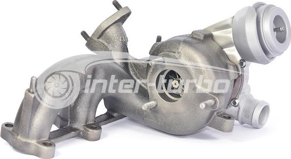 INTER-TURBO IT-713673 - Charger, charging system autospares.lv