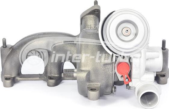 INTER-TURBO IT-713673 - Charger, charging system autospares.lv