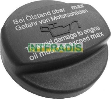 INTFRADIS 51.40 - Sealing Cap, oil filling port autospares.lv