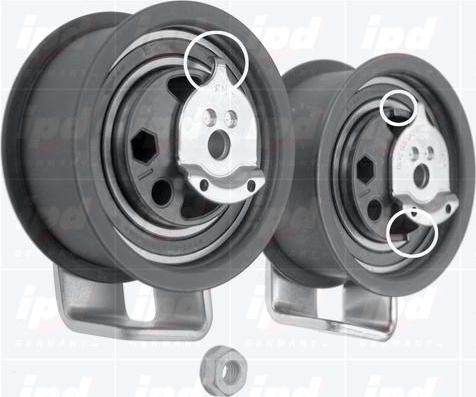 IPD 14-0259 - Tensioner Pulley, timing belt autospares.lv