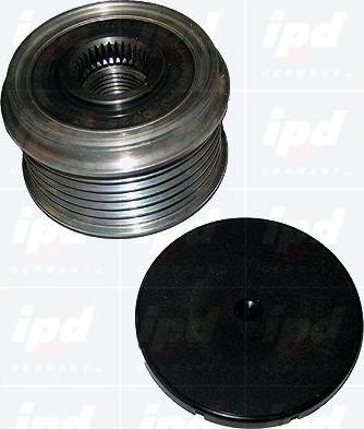 IPD 15-3440 - Pulley, alternator, freewheel clutch autospares.lv