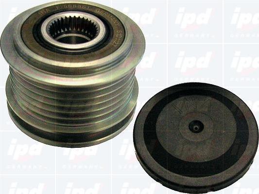 IPD 15-3599 - Pulley, alternator, freewheel clutch autospares.lv