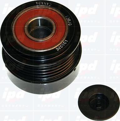 IPD 15-3590 - Pulley, alternator, freewheel clutch autospares.lv