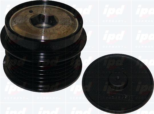 IPD 15-3592 - Pulley, alternator, freewheel clutch autospares.lv