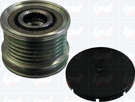 IPD 15-3585 - Pulley, alternator, freewheel clutch autospares.lv
