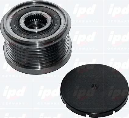 IPD 15-3689 - Pulley, alternator, freewheel clutch autospares.lv