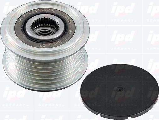 IPD 15-3190 - Pulley, alternator, freewheel clutch autospares.lv