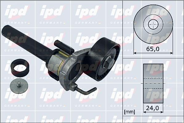 IPD 15-3894 - Belt Tensioner, v-ribbed belt autospares.lv