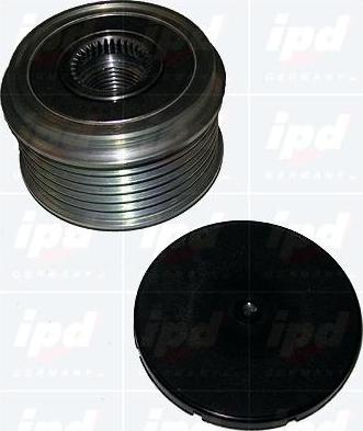 IPD 15-3306 - Pulley, alternator, freewheel clutch autospares.lv