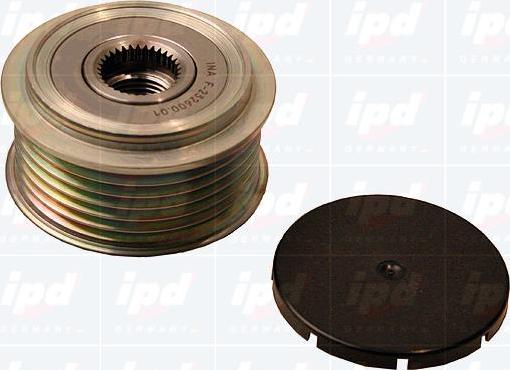 IPD 15-3283 - Pulley, alternator, freewheel clutch autospares.lv