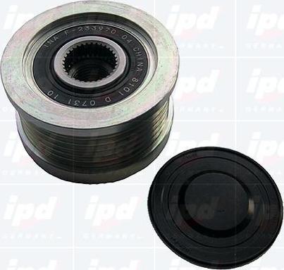 IPD 15-3287 - Pulley, alternator, freewheel clutch autospares.lv