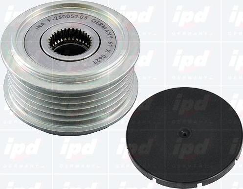 IPD 15-3279 - Pulley, alternator, freewheel clutch autospares.lv