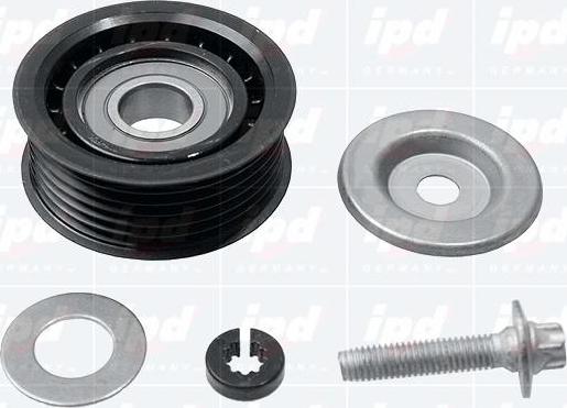 IPD 15-3744 - Pulley, v-ribbed belt autospares.lv