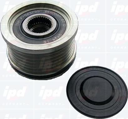 IPD 15-3740 - Pulley, alternator, freewheel clutch autospares.lv