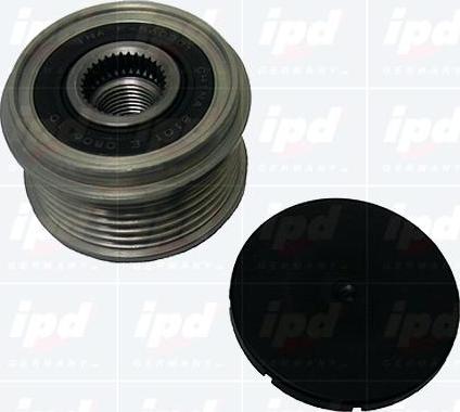 IPD 15-3718 - Pulley, alternator, freewheel clutch autospares.lv