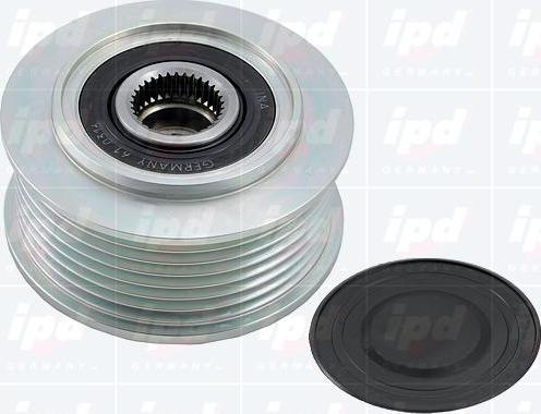 IPD 15-3789 - Pulley, alternator, freewheel clutch autospares.lv