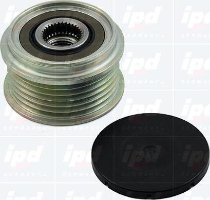 IPD 15-3782 - Pulley, alternator, freewheel clutch autospares.lv