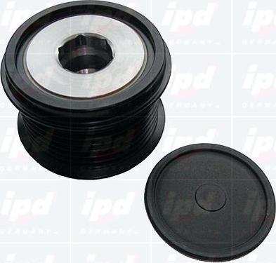 IPD 15-3736 - Pulley, alternator, freewheel clutch autospares.lv