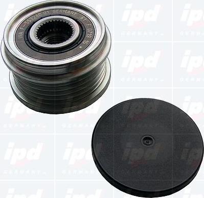 IPD 15-3738 - Pulley, alternator, freewheel clutch autospares.lv