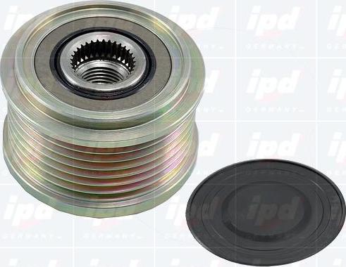 IPD 15-3778 - Pulley, alternator, freewheel clutch autospares.lv