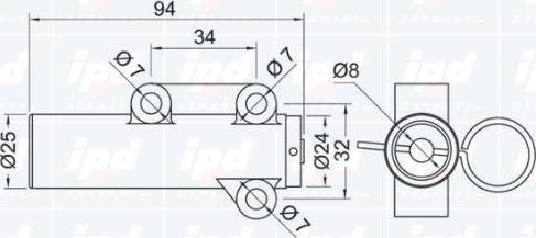 IPD 13-0712 - Vibration Damper, timing belt autospares.lv