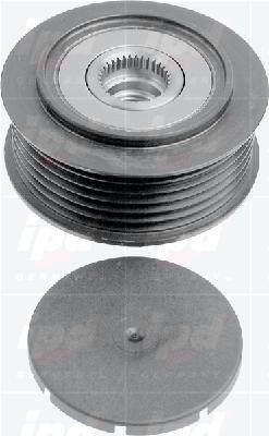 IPD 12-0732 - Pulley, alternator, freewheel clutch autospares.lv