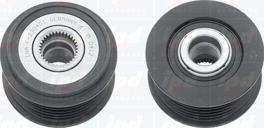 IPD 12-0013 - Pulley, alternator, freewheel clutch autospares.lv