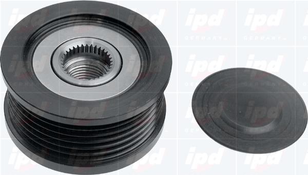 IPD 12-0737 - Pulley, alternator, freewheel clutch autospares.lv