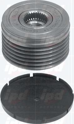 IPD 12-1020 - Pulley, alternator, freewheel clutch autospares.lv