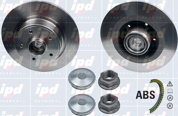 IPD 34-2036 - Brake Disc autospares.lv