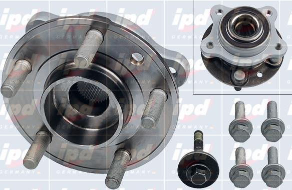 IPD 30-6053 - Wheel hub, bearing Kit autospares.lv