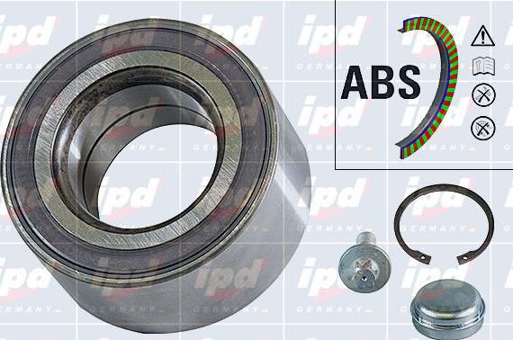 IPD 30-6808 - Wheel hub, bearing Kit autospares.lv