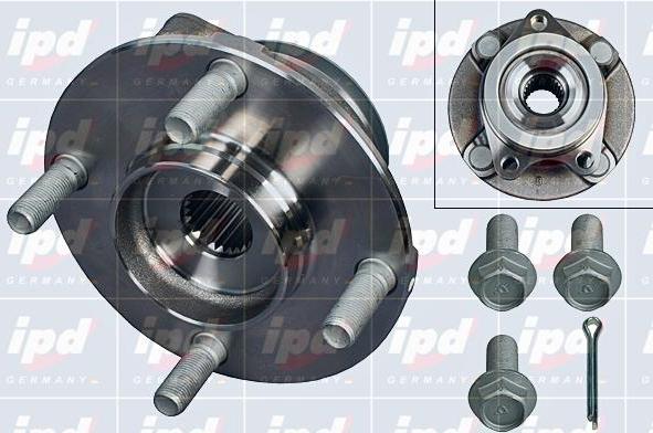 IPD 30-1398 - Wheel hub, bearing Kit autospares.lv