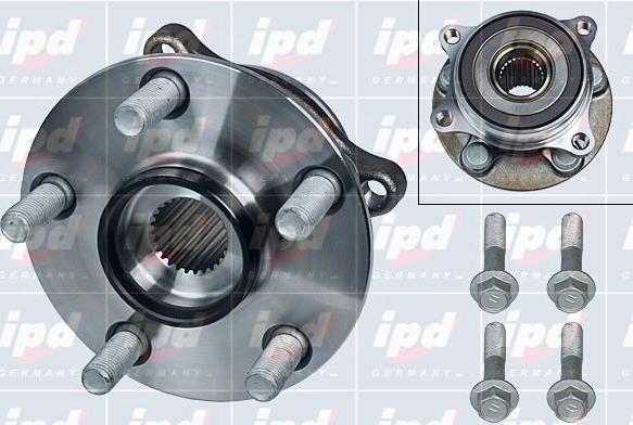 IPD 30-2132 - Wheel hub, bearing Kit autospares.lv