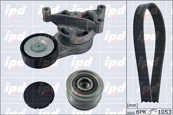 IPD 20-1849 - V-Ribbed Belt Set autospares.lv