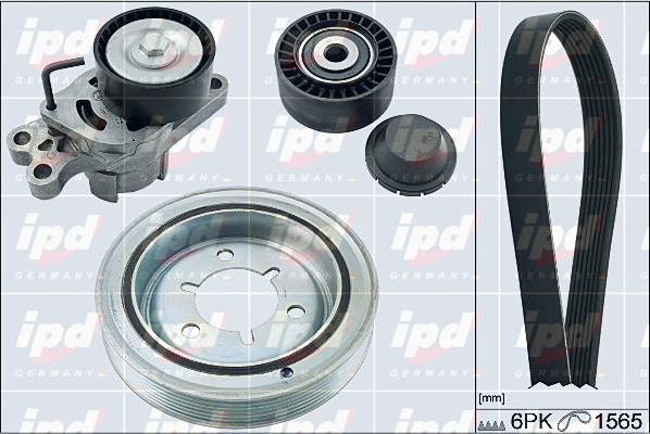 IPD 20-1859 - V-Ribbed Belt Set autospares.lv