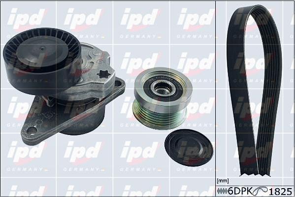 IPD 20-1851 - V-Ribbed Belt Set autospares.lv