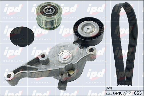 IPD 20-1803 - V-Ribbed Belt Set autospares.lv