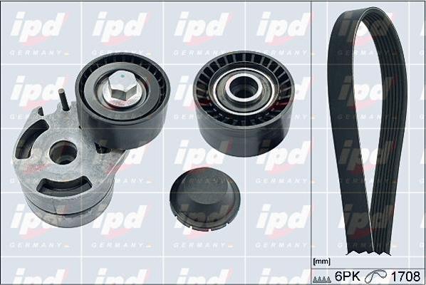 IPD 20-1807 - V-Ribbed Belt Set autospares.lv