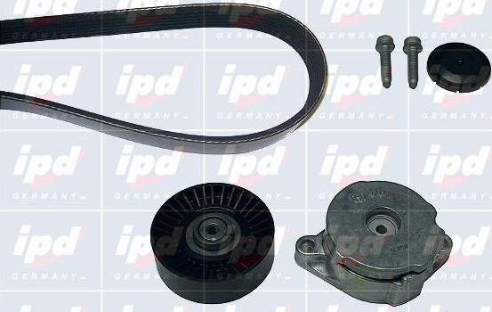 IPD 20-1392XL - V-Ribbed Belt Set autospares.lv