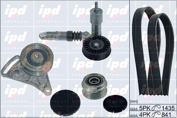 IPD 20-1794 - V-Ribbed Belt Set autospares.lv