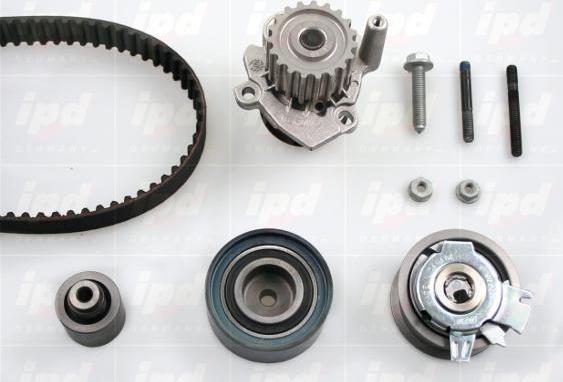 IPD K62053 - Water Pump & Timing Belt Set autospares.lv