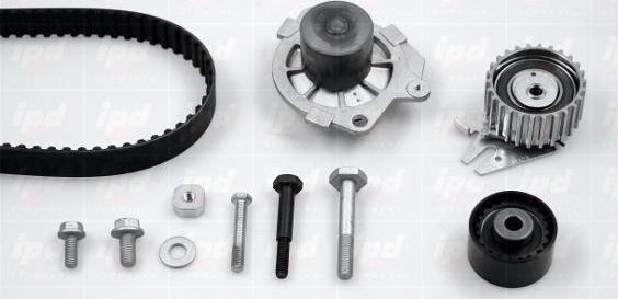 IPD K62066 - Water Pump & Timing Belt Set autospares.lv